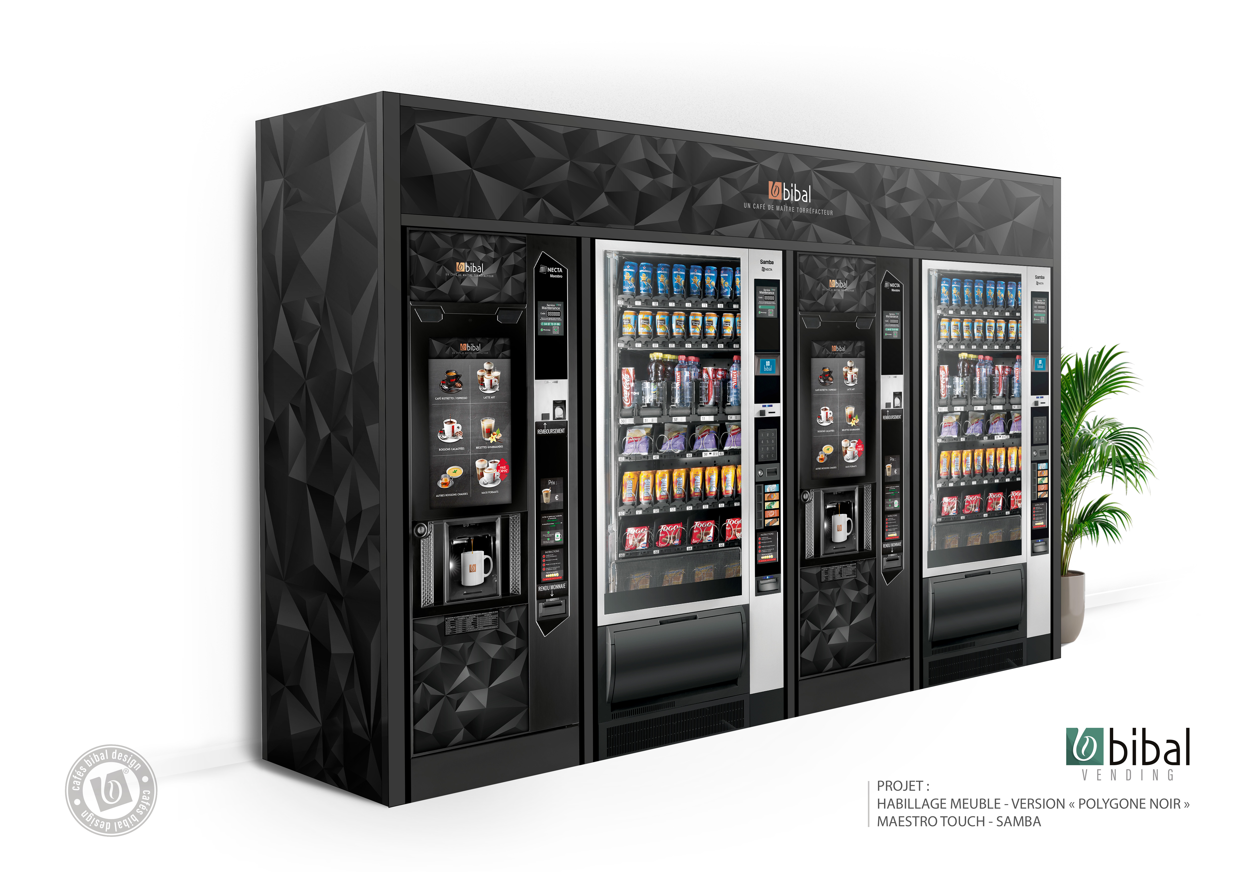 Simulation Meuble Distributeur Automatique